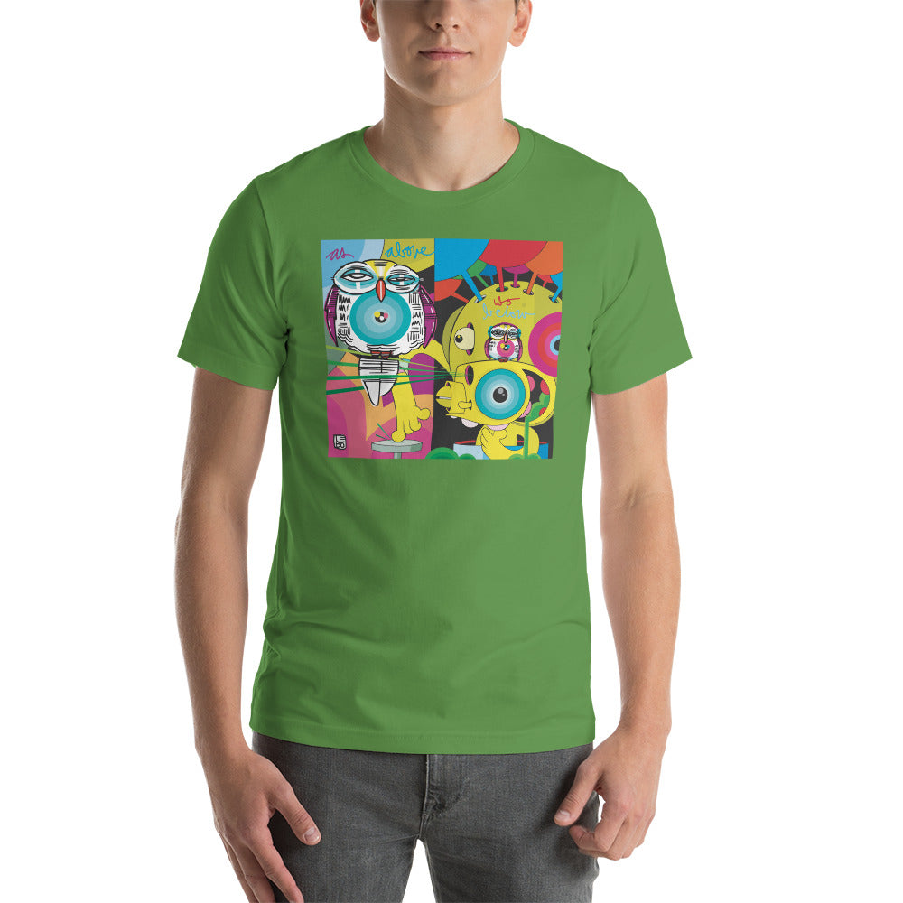 As Above so Below - LEBO X DALEK - LEBo Short Sleeve Unisex T-Shirt